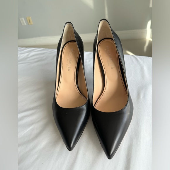 Shoes VERO CUOIO Size 8 1/2 Leather - Picture 4 of 8